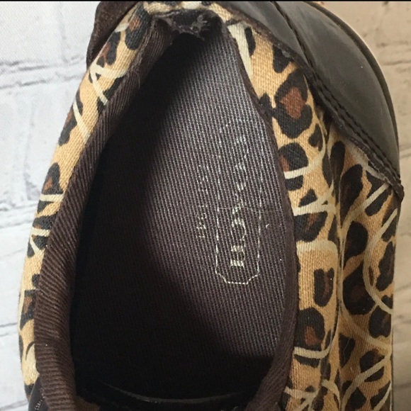 COACH Barrett Women's Sz 6B Leatherware Leopard Cheetah Print Sneakers. - Picture 8 of 11